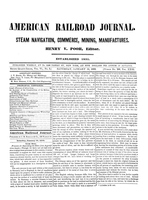 American Railroad Journal January 19, 1850