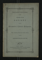 Thirty-Second Annual Report of the Managers of the Society 
