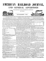 American Railroad Journal March 13, 1845