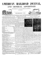 American Railroad Journal May 8, 1845