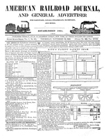 American Railroad Journal November 20, 1845