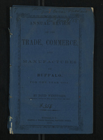 Annual Review of the Trade, Commerce, and Manufactures of Buffalo, for the Year 1854