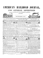 American Railroad Journal May 9, 1846