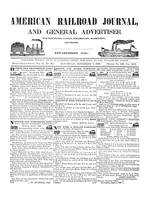 American Railroad Journal November 7, 1846