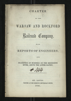 Charter of the Warsaw and Rockford Railroad Company