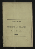Prospectus of the Mississippi And Atlantic Rail-Road, From Terre Haute, Indiana to St. Louis, Missouri