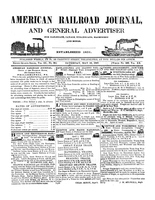 American Railroad Journal May 15, 1847