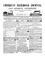 American Railroad Journal June 5, 1847