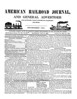 American Railroad Journal July 3, 1847