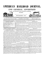 American Railroad Journal July 24, 1847