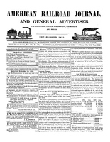 American Railroad Journal September 11, 1847