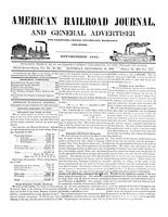 American Railroad Journal September 18, 1847