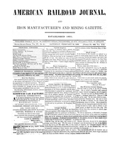 American Railroad Journal February 19, 1848