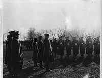 Sixth Infantry On Parade