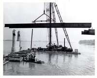 Huge Girder For New Chain of Rocks Bridge 