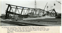 Final Demolition Of The Twenty-First Street Bridge