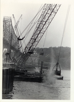 Construction of the Jefferson Barracks Bridge