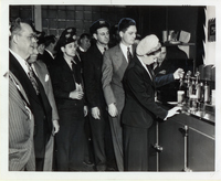 Demonstration At Griesedieck Brothers Brewery 