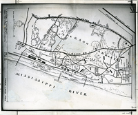1958 Map of Jefferson Barracks