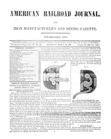 American Railroad Journal March 18, 1848