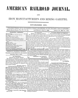 American Railroad Journal July 1, 1848