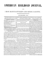 American Railroad Journal August 12, 1848
