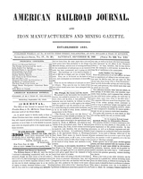 American Railroad Journal September 23, 1848