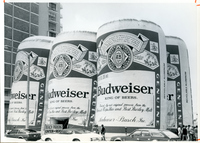 Five-Story-Tall Budweiser Inflatable Six-Pack