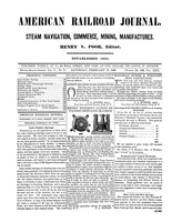American Railroad Journal February 17, 1849