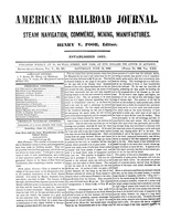 American Railroad Journal June 16, 1849
