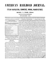 American Railroad Journal June 23, 1849