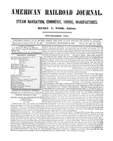 American Railroad Journal September 8, 1849