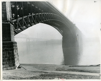 Smog on the Eads Bridge