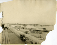 Construction on the Riverfront Near Eads Bridge