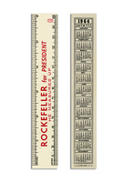 Rockefeller for President, He Measures Up Ruler