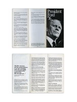 President Ford '76 Brochure