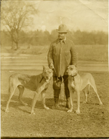 Man with Two Dogs