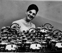 Mrs. Alice Sinak, Carter Carburator Plant