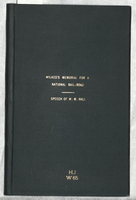   Memorial for a national rail-road from the Missouri river to the Pacific ocean : to the Senate and House of Representatives,