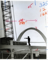 Convention Center Construction and Gateway Arch