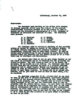 Minutes of 10-24-1962 Meeting
