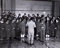 Another School Group Joining in the Pageant's Massed Chorus