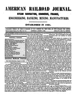 American Railroad Journal August 5, 1865