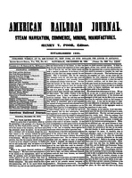 American Railroad Journal December 20, 1851