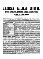 American Railroad Journal December 27, 1851