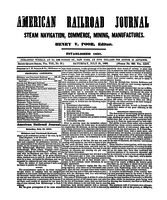 American Railroad Journal July 31, 1852