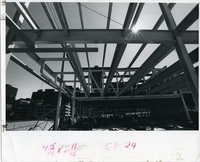 Convention Center Steel Beams during Construction