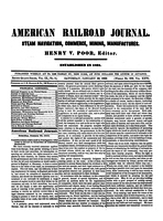 American Railroad Journal January 29, 1853