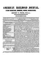 American Railroad Journal July 16, 1853