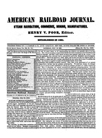American Railroad Journal July 30, 1853